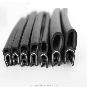 EPDM coextruded ยางขอบ Trim ซีลเหล็กแทรก - Product Image 5