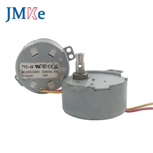 Jmke chất lượng tốt ngành công nghiệp 49tyz AC động cơ đồng bộ 220V ty49 AC động cơ vi động cơ tùy chỉnh bàn chải chuyển sang miễn cưỡng