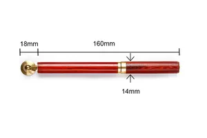 Stylo à plume en bois de luxe de Logo fait sur commande de Promotion en gros de W006-F pour des affaires de bureau - Product Image 4