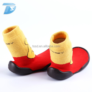 Cálido hogar de invierno calcetín tipo de zapatillas para niños calcetín superior zapatos de la casa - Product Image 6
