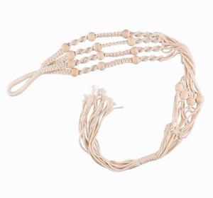 Suspension murale en macramé pour plantes, <span class=keywords><strong>support</strong></span> de plantes, pour Vase, panier à fleurs, fait à la main, différents modèles, 4 paquets - Product Image 2