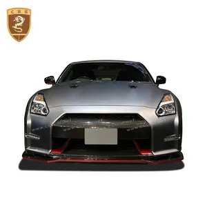 Suitable For Nissan GTR R35 Upgrade NIS-MO Style Body Kits Style Side Skirts Rear Front Bumper Lip Body Kits