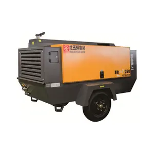 10m3/min 13bar Mobile Mining Diesel Portatile Compressore D'aria della Vite per la Sabbia di Brillamento