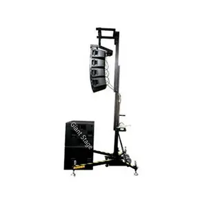 2019 Concert Heavyデューティクランクスピーカートラスリフトスタンド/Telescopic Lifting Tower