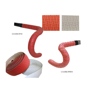 Accesorio de bicicleta de Venta caliente Cinta de barra de diseño de moda con cinta de manillar de PU Opción superior para ciclistas - Product Image 4