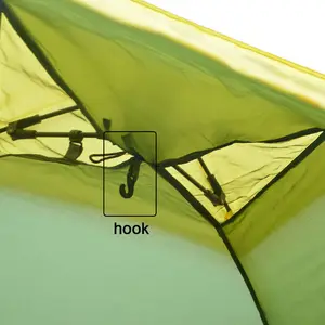 De la tienda de camping con impermeable 3-4 personas barraca automática instantánea Pop carpa aire tienda