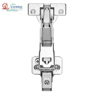 155 derece sıfır çıkıntı yumuşak yakın özel Cam ayarlanabilir kabine menteşeleri mobilya menteşe 14-26mm nikel kaplama 11.5mm 3-7mm