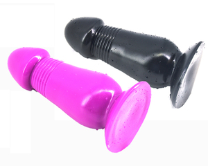 Pene falso de PVC para uso médico, tapón <span class=keywords><strong>Anal</strong></span> con cabeza de seta no teñida fácilmente, tapón <span class=keywords><strong>Anal</strong></span> Flexible y suave para mujeres - Product Image 2