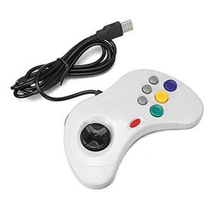 Tay Cầm Điều Khiển Cổ Điển Có Dây USB 6 Feet Cho Sega Saturn PC <span class=keywords><strong>MAC</strong></span> - Product Image 1