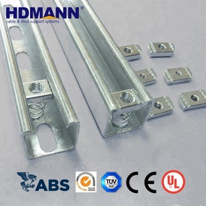 HDmann Ağır Çelik Unistrut Sistemi 41x41 Galvanizli C Kanal Dikme Üreticisi - Product Image 2