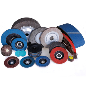 Patta abrasiva rivestita del panno dello smeriglio de zirconio 100mm macinazione a 4 pollici per acciaio inossidabile - Product Image 5