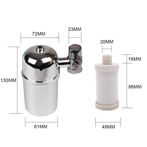 YenvQee Hot Sale Mini Portable Household Faucet Water <strong>Tap</strong> Purifier Activated Carbon <strong>Filter</strong> - Product Image 6