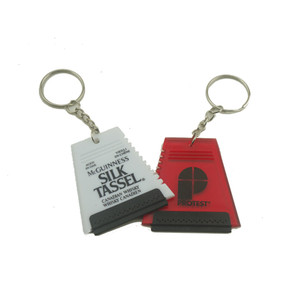 Tùy chỉnh quảng cáo Logo giá rẻ phổ biến mini xe Ice scraper với Keychain - Product Image 3