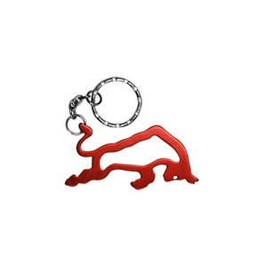 Promotie Cadeau Item Visvormige Aluminium Flesopener Sleutelhanger - Product Image 4