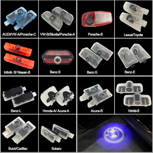 Qualité suprême! Dc12-24v non - fading voiture logo projecteur, 3 W custom led de porte de voiture <span class=keywords><strong>esprit</strong></span> ombre lumière - Product Image 4