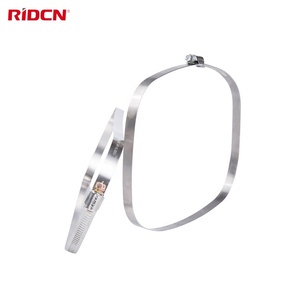 Klem selang roda gigi cacing Diameter ekstra besar kustom sistem pengukuran SUS304 inci - Product Image 4