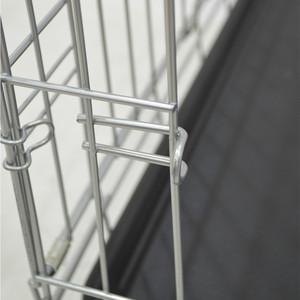 The dog dog's least wholesale commercial homemade folding Iron size medium China cage MHD003 - Product Image 2
