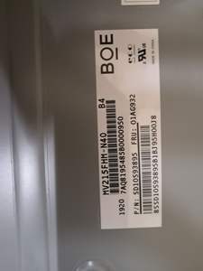 Nuovo <span class=keywords><strong>Monitor</strong></span> 21.5'' 01AG932/ MV215FHM-N40 per <span class=keywords><strong>Lenovo</strong></span> 510-22/520-22 - Product Image 3