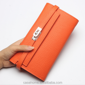 Naranja y negro carteras caso para las señoras, bolsos de cuero Mujer - Product Image 6