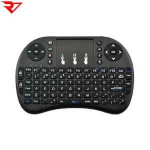 2.4G I8 + 迷你无线键盘触控板鼠标飞行鼠标
