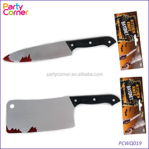 Cuchillo <span class=keywords><strong>de</strong></span> Terror <span class=keywords><strong>de</strong></span> Halloween con Sangre <span class=keywords><strong>de</strong></span> Plástico, Disfraz <span class=keywords><strong>de</strong></span> Asesino, Daga <span class=keywords><strong>de</strong></span> Sangre - Product Image 1