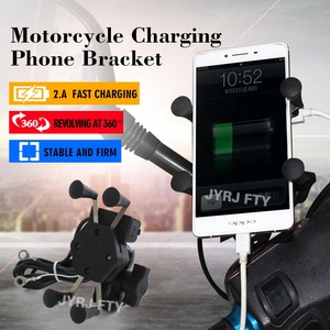 <span class=keywords><strong>Support</strong></span> de <span class=keywords><strong>téléphone</strong></span> pour vélo en forme de X avec chargeur USB 2.1A, <span class=keywords><strong>support</strong></span> de <span class=keywords><strong>téléphone</strong></span> pour moto, <span class=keywords><strong>support</strong></span> de <span class=keywords><strong>téléphone</strong></span> portable - Product Image 4