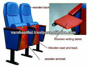 Auditorium Chair / Theatre Chair / Wooden Cinema Chair - Product Image 1