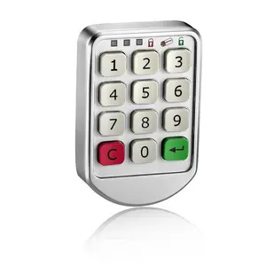 서랍 내각 전자 지적인 암호 수 부호 키패드 디지털 방식으로 사우나 로커 자물쇠