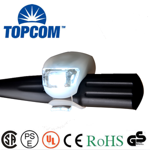 2 led bicicletas luces led de silicona luz bicicleta manillar para la colocación de montaje frontal y posición de la luz - Product Image 1