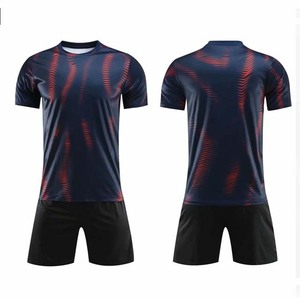 Nuovo Design mimetico nero sublimazione uniforme da <span class=keywords><strong>calcio</strong></span> - Product Image 3