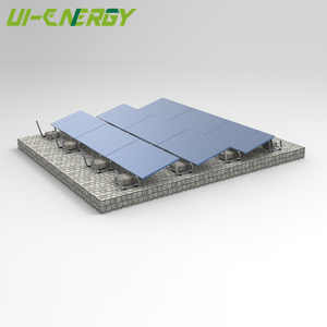 Fotovoltaica acero tipo J con balasto montaje para Sistema Solar 100kw - Product Image 2