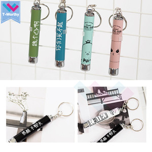 Nhà Máy Giá Khuyến Mại Tùy Chỉnh Logo <span class=keywords><strong>LED</strong></span> Chiếu <span class=keywords><strong>Keychain</strong></span>, Mini Chiếu Keyring - Product Image 5