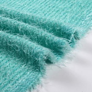 De moda de lujo azul reciclado chenilla de microfibra de suéter de <span class=keywords><strong>lana</strong></span> de tela - Product Image 2