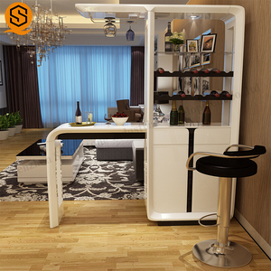 Elegant <strong>White</strong> Wine Display <strong>Cabinet</strong> Solid Surface Living Room Shoes <strong>Cabinets</strong> <strong>Storage</strong> <strong>Cabinet</strong> - Product Image 2