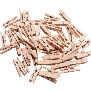 Promotion Épingle à <span class=keywords><strong>Linge</strong></span> en Bois Naturel Mini Pinces à <span class=keywords><strong>Linge</strong></span> - Product Image 1