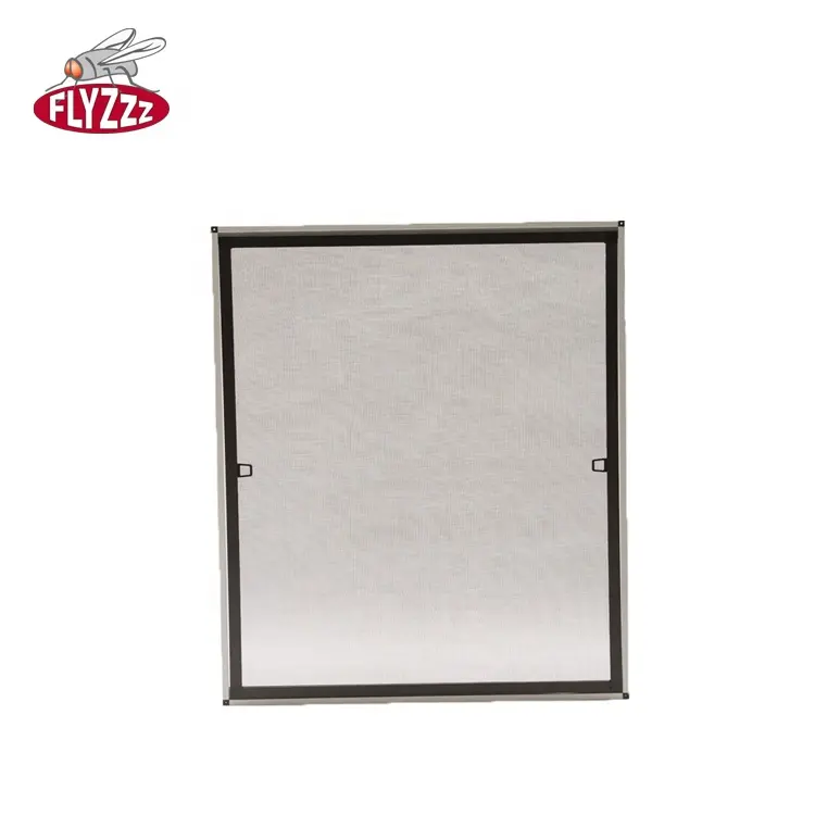 Fixed fly screen windows with fiberglass net and aluminium profile