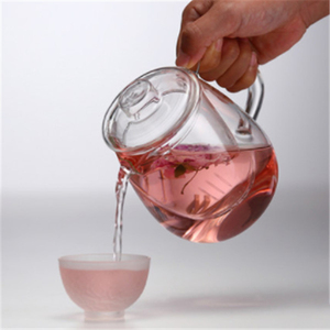 High Borosilicate Heating and High Temperature Resistant <strong>Glass</strong> <strong>Teapot</strong> With Filter for Fruit - Product Image 3
