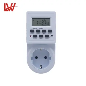 Programmable Weekly Digital Smart Timer Switch Outlet Plug Timing Socket Countdown 15A