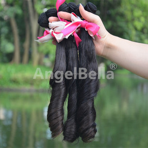 Nouvelle arrivée bas prix vierge péruvienne Hair Extension, Funmi cheveux - Product Image 3