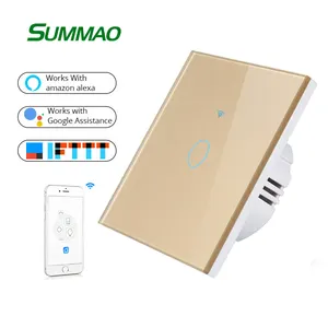 10A Một Cách Anh Tường Android Từ Xa WIFI Màn Hình Cảm Ứng Công Tắc Áp Suất