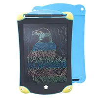 8.5インチ3色カラフルなLCDスクリーンフレキシブルタブレット厚い手書き子供の描画落書き液晶ライティングボード