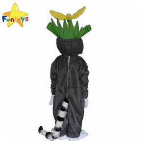 Disfraz de Mascota del Rey Lémur de Madagascar de Funtoys - Product Image 5