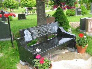 Bancos conmemorativos <span class=keywords><strong>de</strong></span> granito negro increíble, <span class=keywords><strong>monumentos</strong></span> <span class=keywords><strong>de</strong></span> piedra Tombstone - Product Image 4