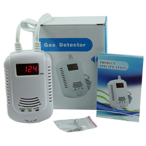 220VAC 12VDC Gas Detector LPG cảm biến rò rỉ với shut-off van - Product Image 4