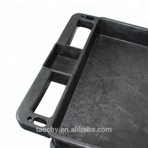 Trois étagère de rangement en plastique service chariot utilitaire - Product Image 3