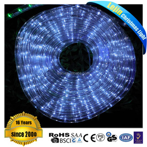 2016 nouveau produit de noël étanche IP65 ronde 3 fil multicolore extérieure led rope light - Product Image 6