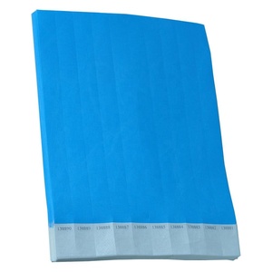 Phong cách mới một lần 1070 Neon màu xanh mềm <span class=keywords><strong>Tyvek</strong></span> giấy Vòng đeo tay dây đeo cổ tay cho sự kiện trường học - Product Image 5