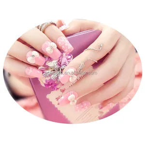3D moda di alta qualità punte per unghie artificiali OEM marchio privato di alta qualità 3D unghie finte per le donne