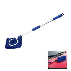 Car wash Microfiber Chenille Mop with Flexible Handle Window Cleaner Tools