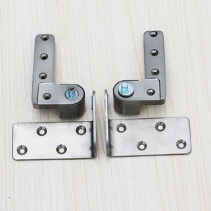 Cerniera <span class=keywords><strong>a</strong></span> perno in acciaio inossidabile <span class=keywords><strong>per</strong></span> porta in legno, cerniera <span class=keywords><strong>a</strong></span> perno superiore e inferiore <span class=keywords><strong>per</strong></span> <span class=keywords><strong>porte</strong></span> in vetro, design minimalista, montaggio superiore e inferiore - Product Image 1